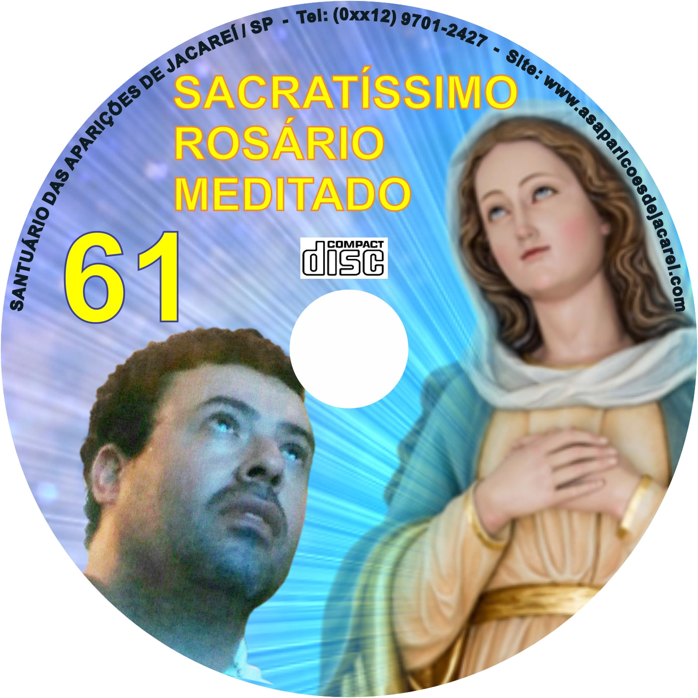 CD Rosário Meditado 061 CD Rosário Meditado 061